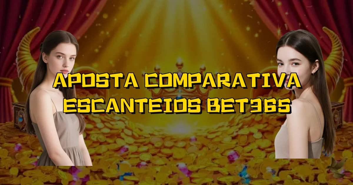Aposta Comparativa Escanteios Bet365 Oficial