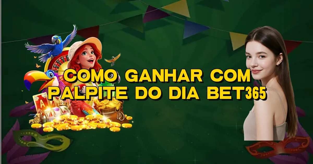 Como Ganhar Com Palpite Do Dia Bet365 Oficial