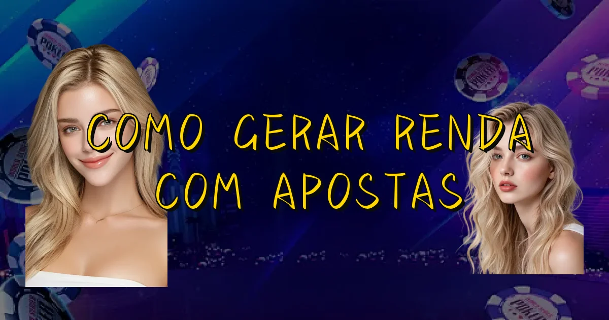 Como Gerar Renda Com Apostas Oficial