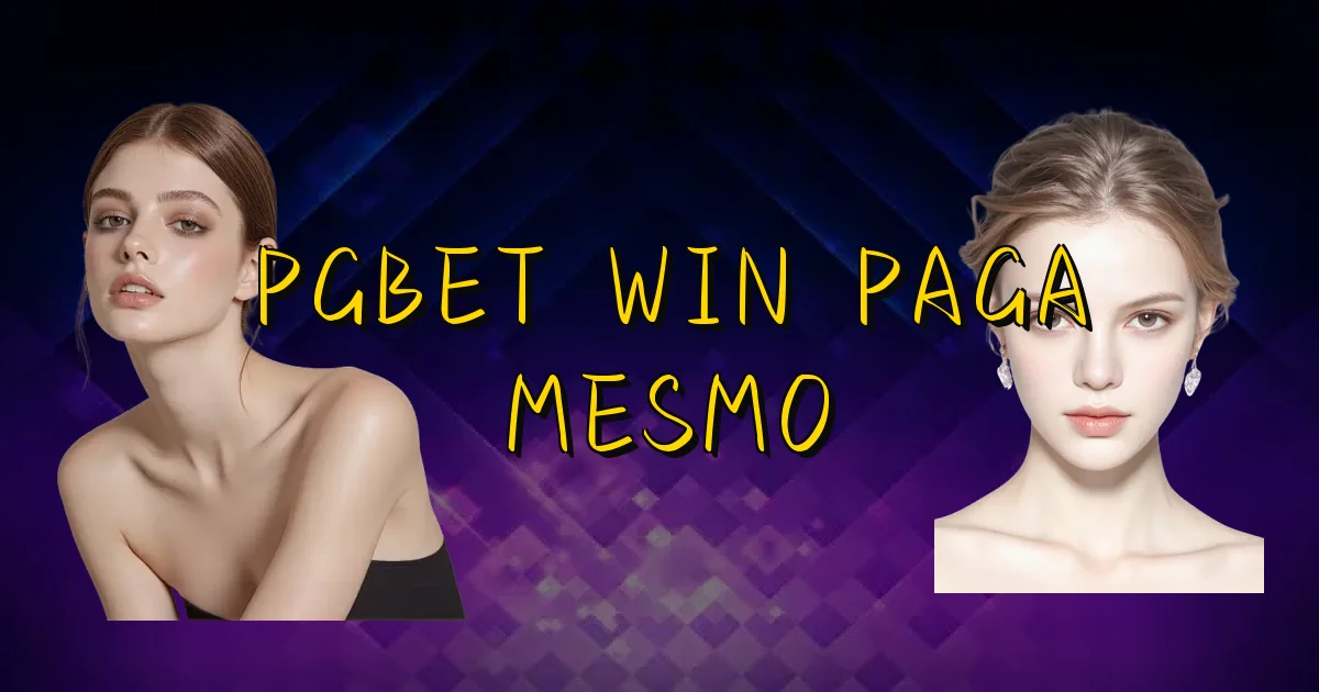 Pgbet Win Paga Mesmo Oficial